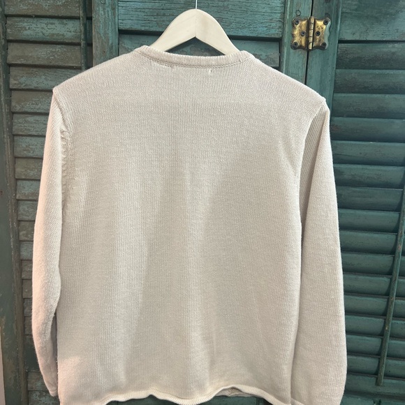 Christmas cardigan sweater beige large kb collections ugly holiday - Picture 4 of 5